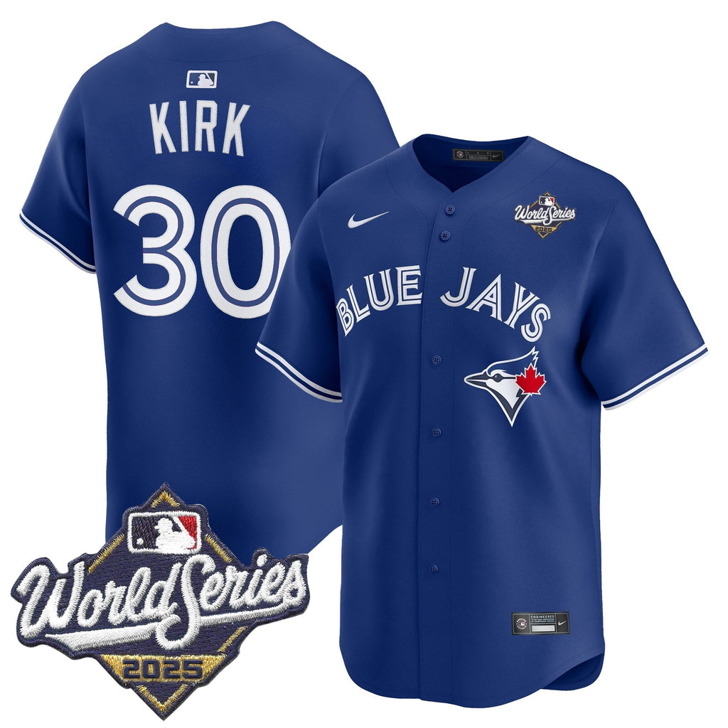 Men's Toronto Blue Jays 2025 World Series Vapor Premier Limited Jersey V2 - All Stitched