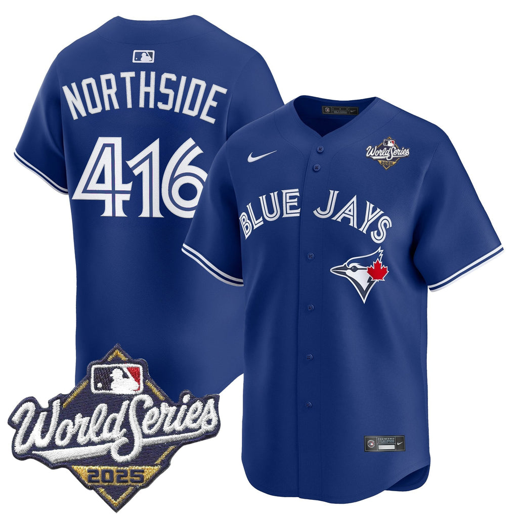 Men's Toronto Blue Jays 2025 World Series Vapor Premier Limited Jersey V2 - All Stitched