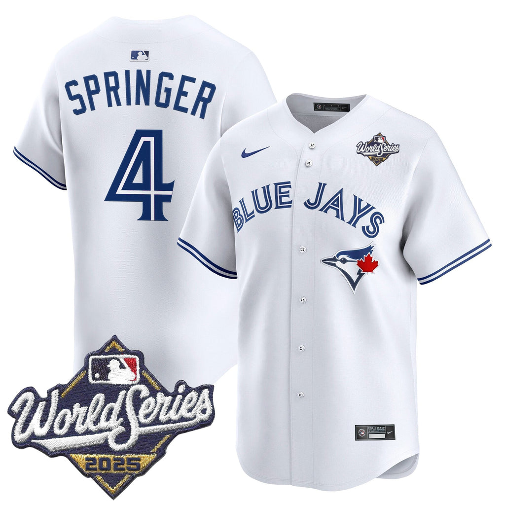 Men's Toronto Blue Jays 2025 World Series Vapor Premier Limited Jersey V2 - All Stitched