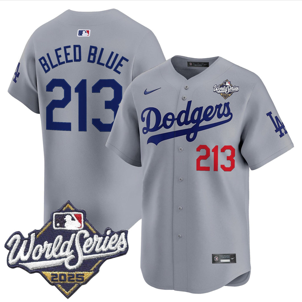 Men's Dodgers 2025 World Series Vapor Premier Limited Jersey V2 - All Stitched