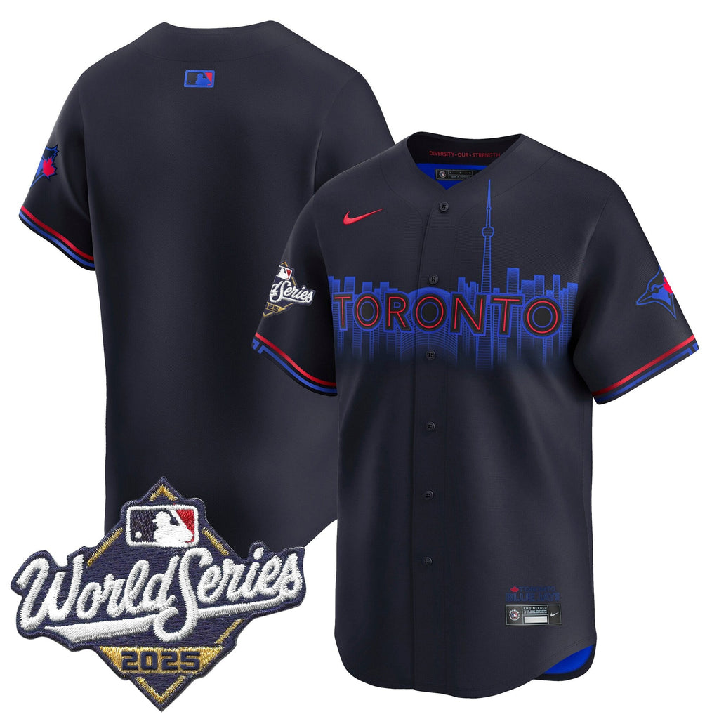 Men's Toronto Blue Jays 2025 World Series Vapor Premier Limited Jersey - All Stitched