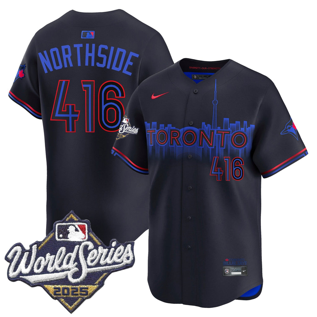 Men's Toronto Blue Jays 2025 World Series Vapor Premier Limited Jersey - All Stitched
