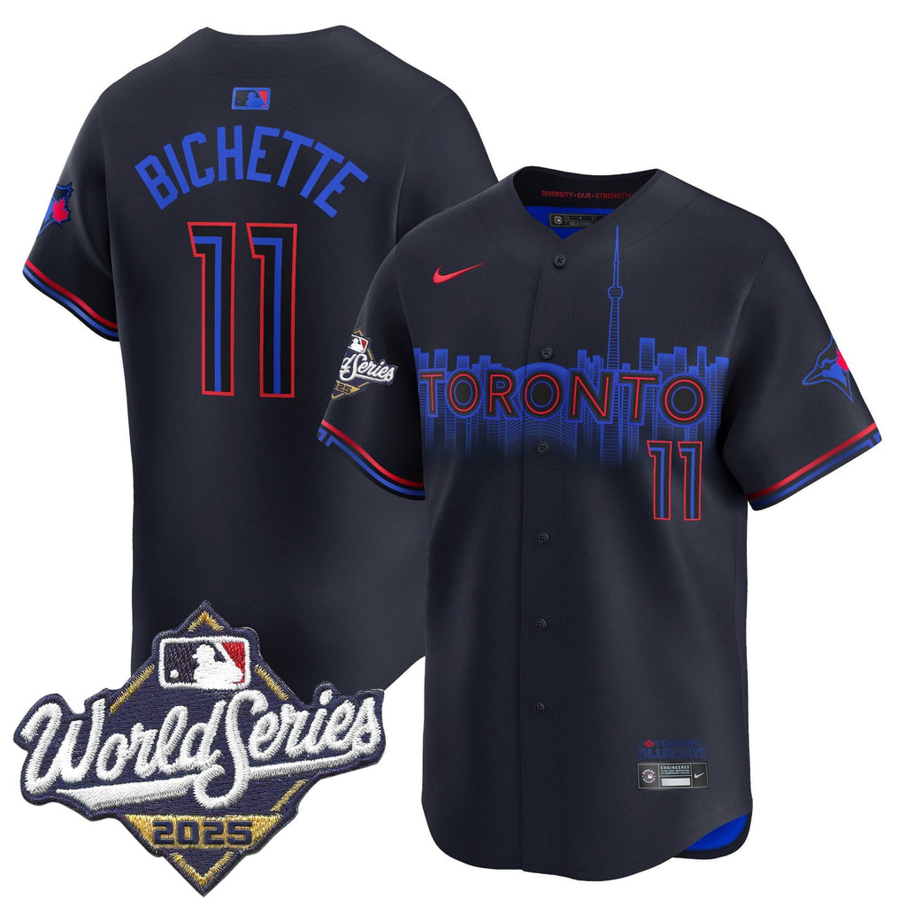 Men's Toronto Blue Jays 2025 World Series Vapor Premier Limited Jersey - All Stitched