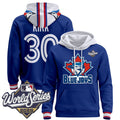 Men's Toronto Blue Jays 2025 World Series Premium Pullover Hoodie - All Stitched