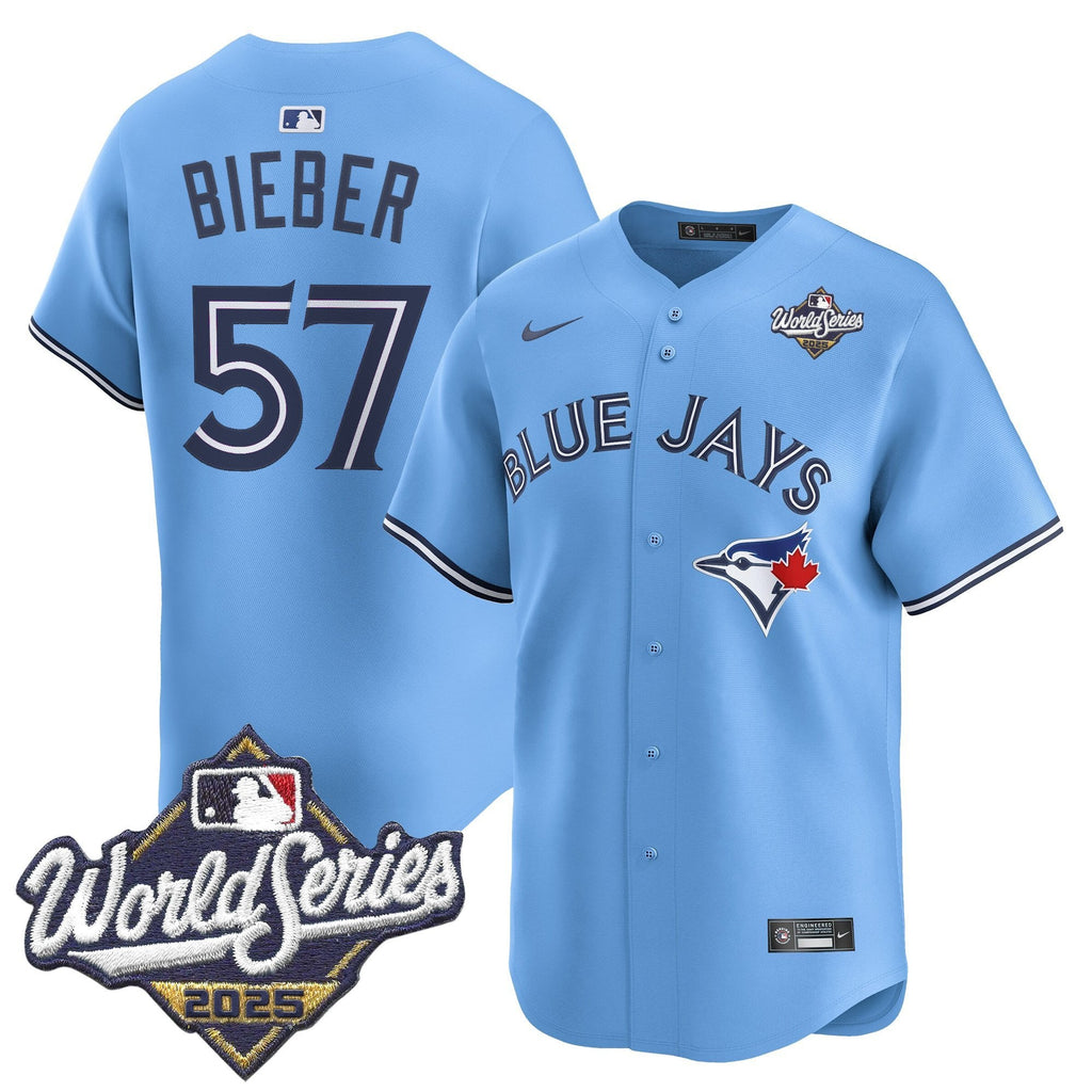 Men's Toronto Blue Jays 2025 World Series Vapor Premier Limited Jersey V2 - All Stitched