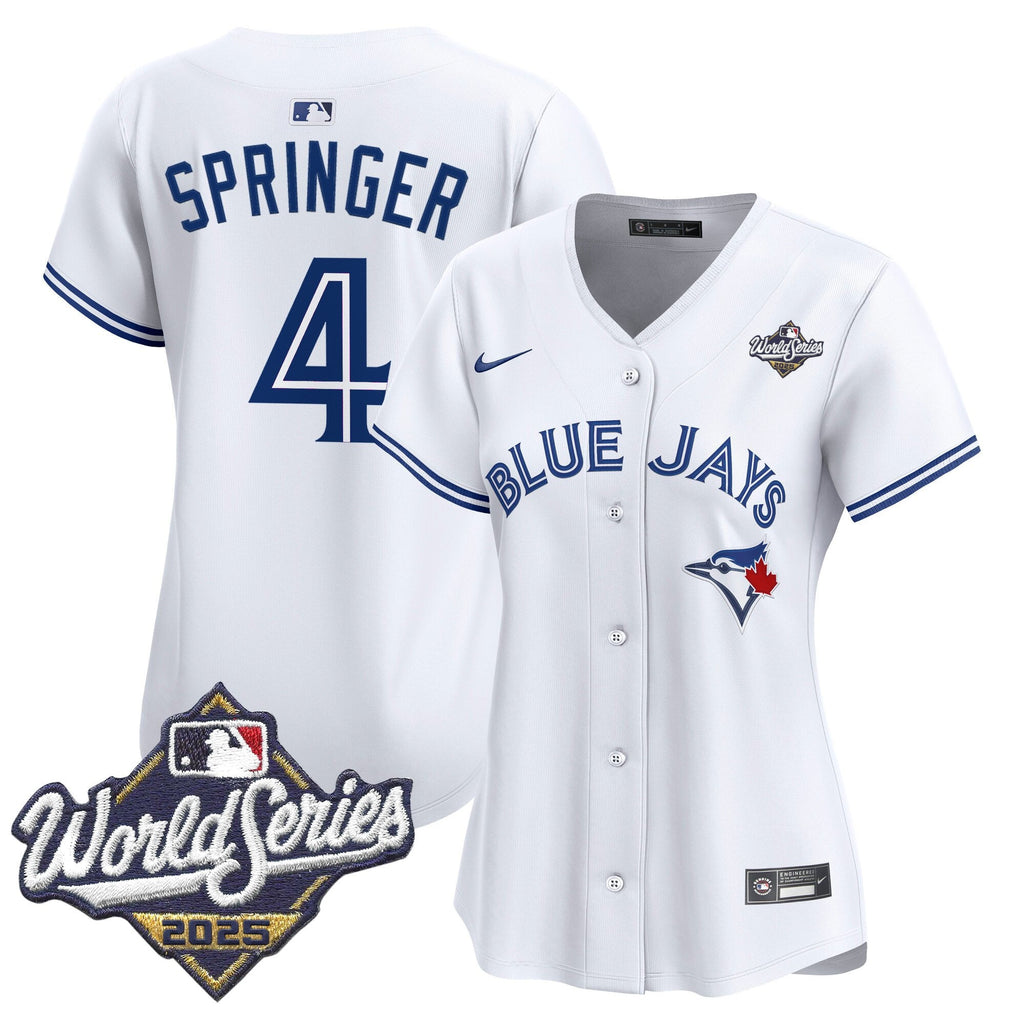 Women's Toronto Blue Jays 2025 World Series Vapor Premier Limited Jersey V2 - All Stitched