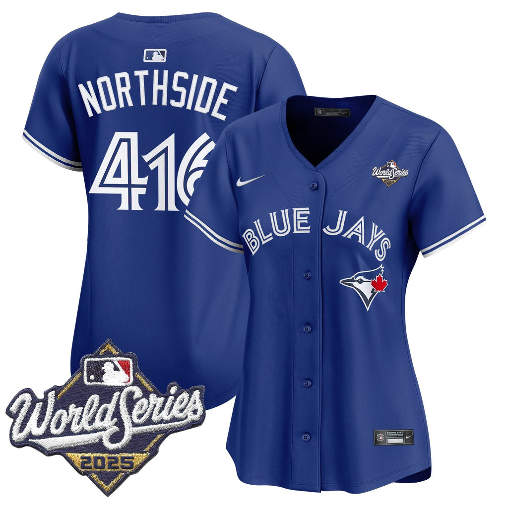 Women's Toronto Blue Jays 2025 World Series Vapor Premier Limited Jersey V2 - All Stitched