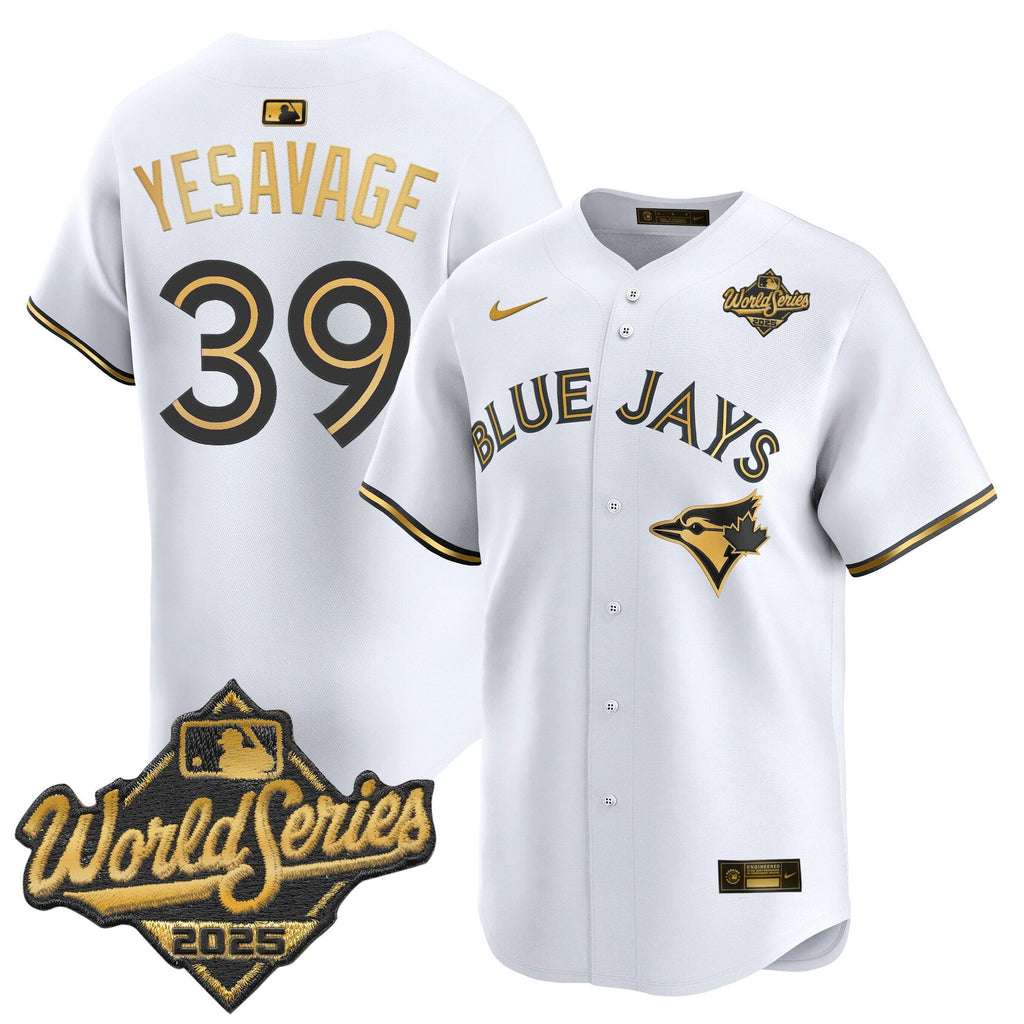 Men's Toronto Blue Jays 2025 World Series Vapor Premier Limited Jersey V2 - All Stitched