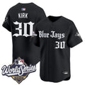 Men's Toronto Blue Jays 2025 World Series Vapor Premier Limited Jersey V2 - Gothic North Edition - All Stitched