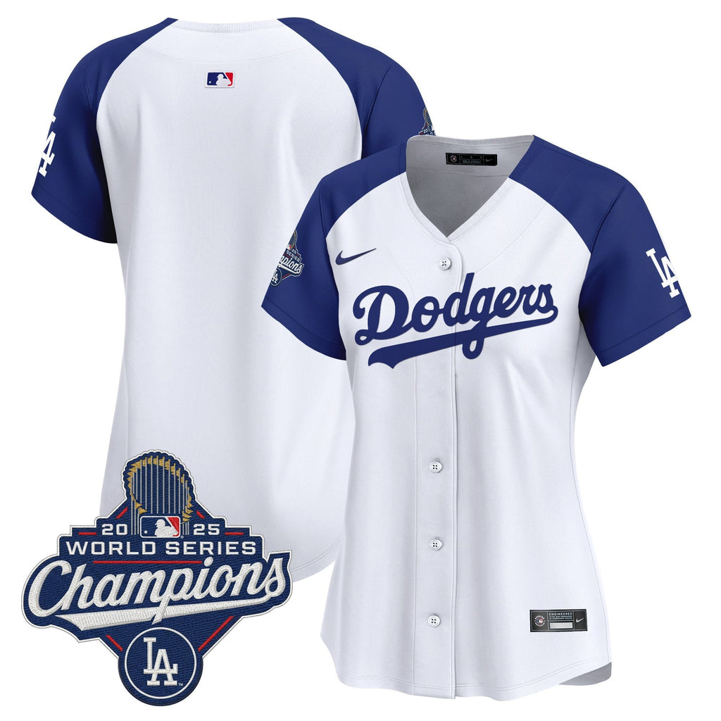 Women's Dodgers 2025 World Series Champions Vapor Premier Limited Jersey - All Stitched