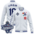 Men's Los Angeles Dodgers x Takashi Murakami Jacket - 2025 World Series Champions Patch - Printed