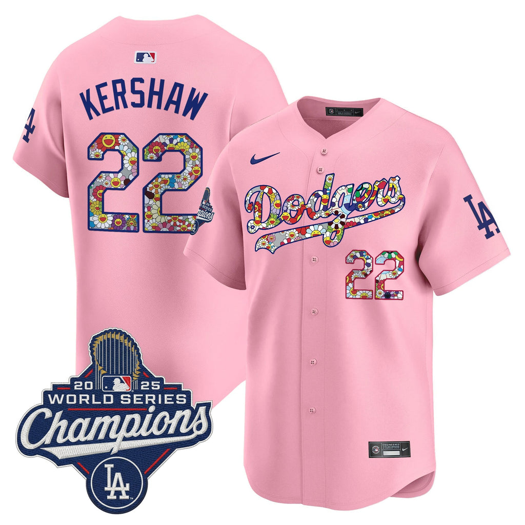 Men's Dodgers 2025 World Series Champions x Takashi Murakami Vapor Premier Limited Jersey - Stitched