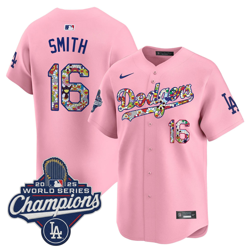 Men's Dodgers 2025 World Series Champions x Takashi Murakami Vapor Premier Limited Jersey - Stitched