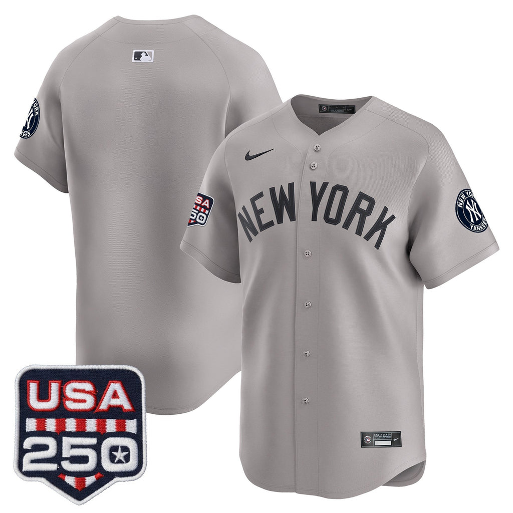 Men's New York Yankees 250America Patch Vapor Premier Limited Jersey - All Stitched