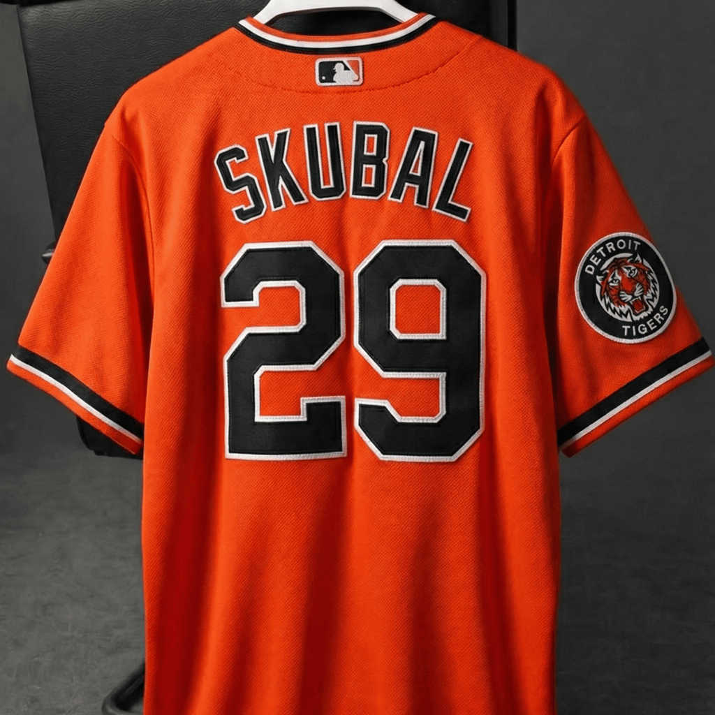 Men's Detroit Tigers 2026 Alternate Vapor Premier Limited Jersey - 250America Patch - All Stitched