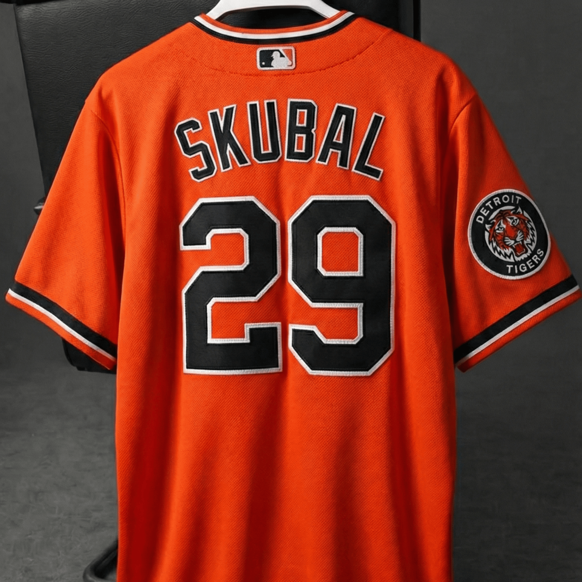 Men's Detroit Tigers 2026 Alternate Vapor Premier Limited Jersey - 250America Patch - All Stitched