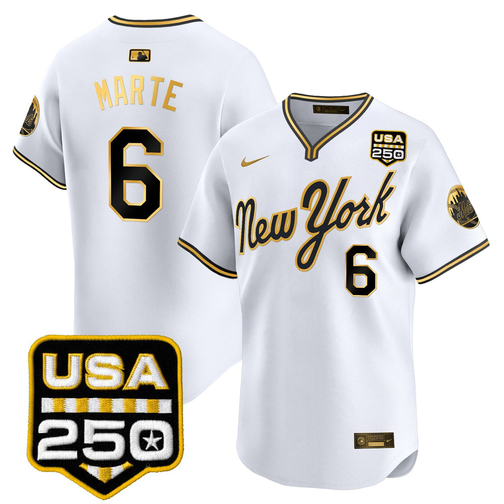 Men's New York Mets Road Alternate & 250America Patch Vapor Limited Jersey - All Stitched