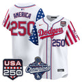 Men's Los Angeles Dodgers "America250 Edition" Vapor Premier Limited Jersey V2 - All Stitched