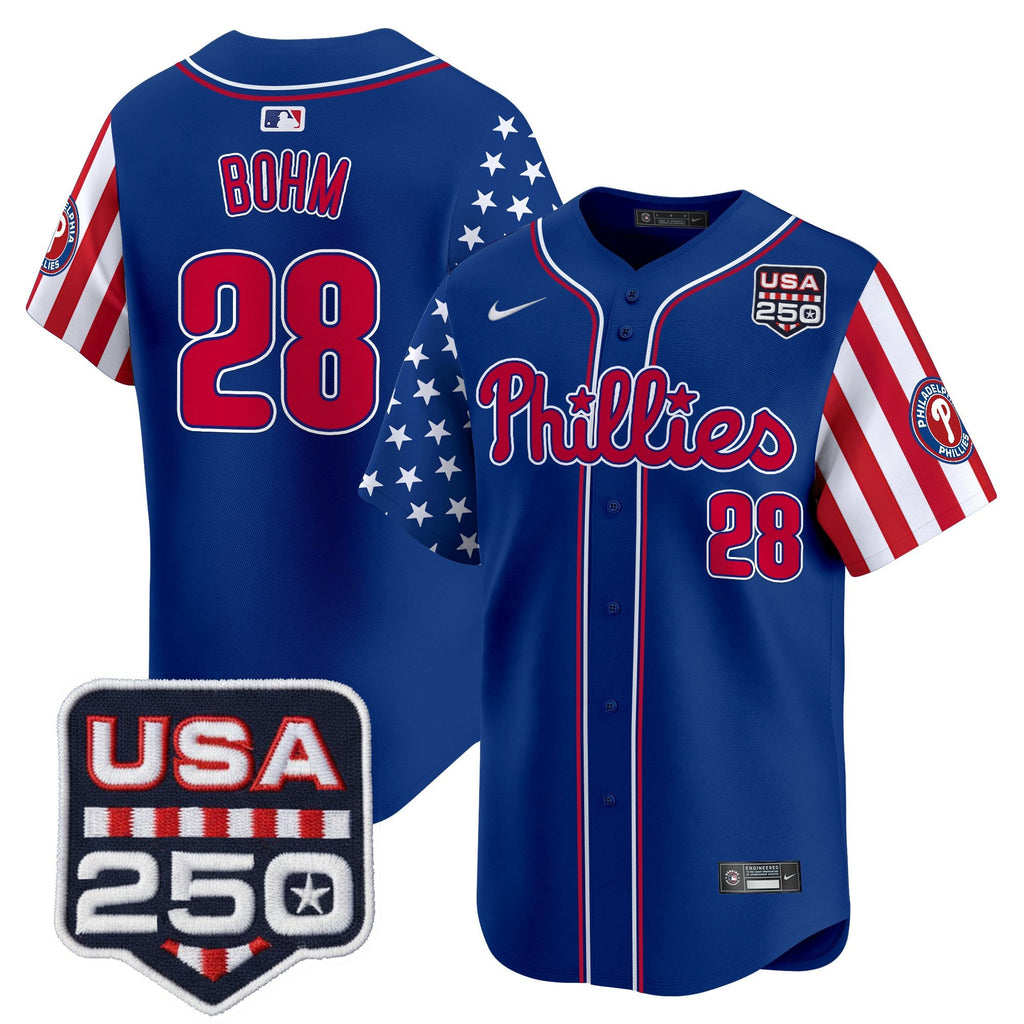 Men's Philadelphia Phillies America250 Edition Vapor Premier Limited Jersey - All Stitched