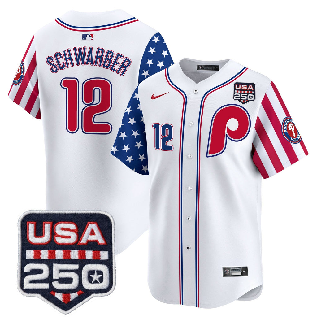 Men's Philadelphia Phillies America250 Edition Vapor Premier Limited Jersey - All Stitched