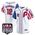 Men's Philadelphia Phillies America250 Edition Vapor Premier Limited Jersey - All Stitched