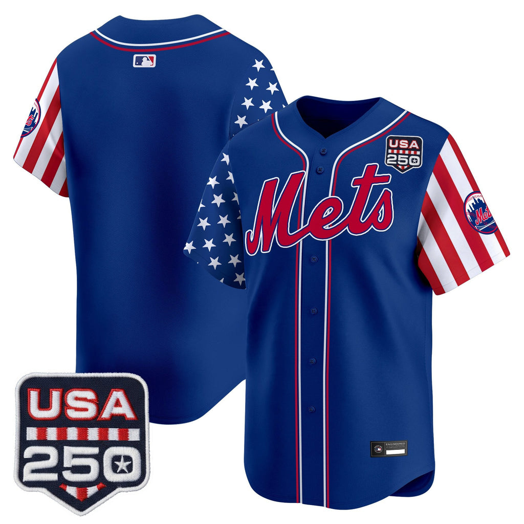 Men's New York Mets "America250 Edition" Vapor Premier Limited Jersey - All Stitched