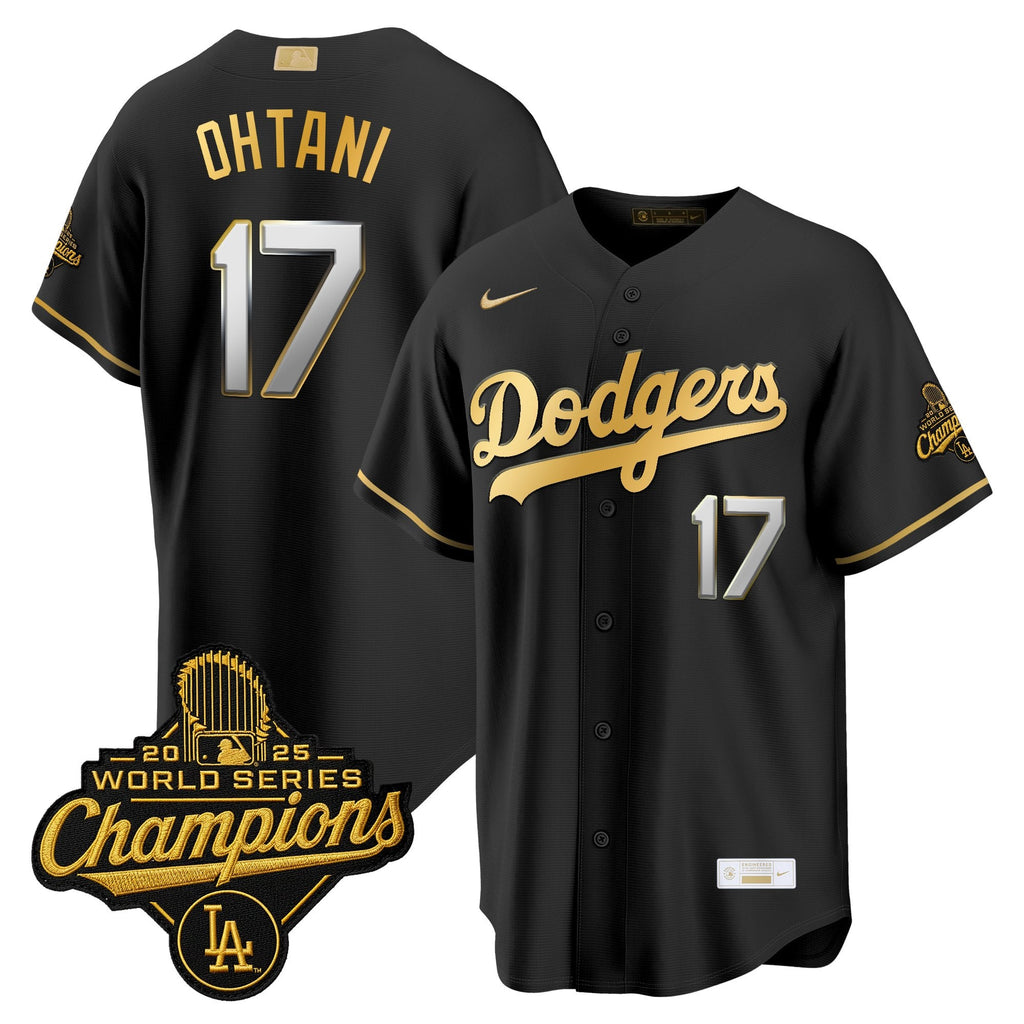 Men's Los Angeles Dodgers "Gold Collection" Premier Limited Jersey - All Stitched
