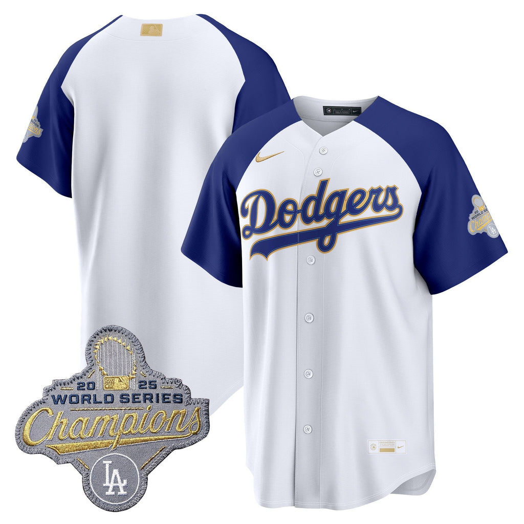 Men's Los Angeles Dodgers "Gold Collection" Premier Limited Jersey - All Stitched