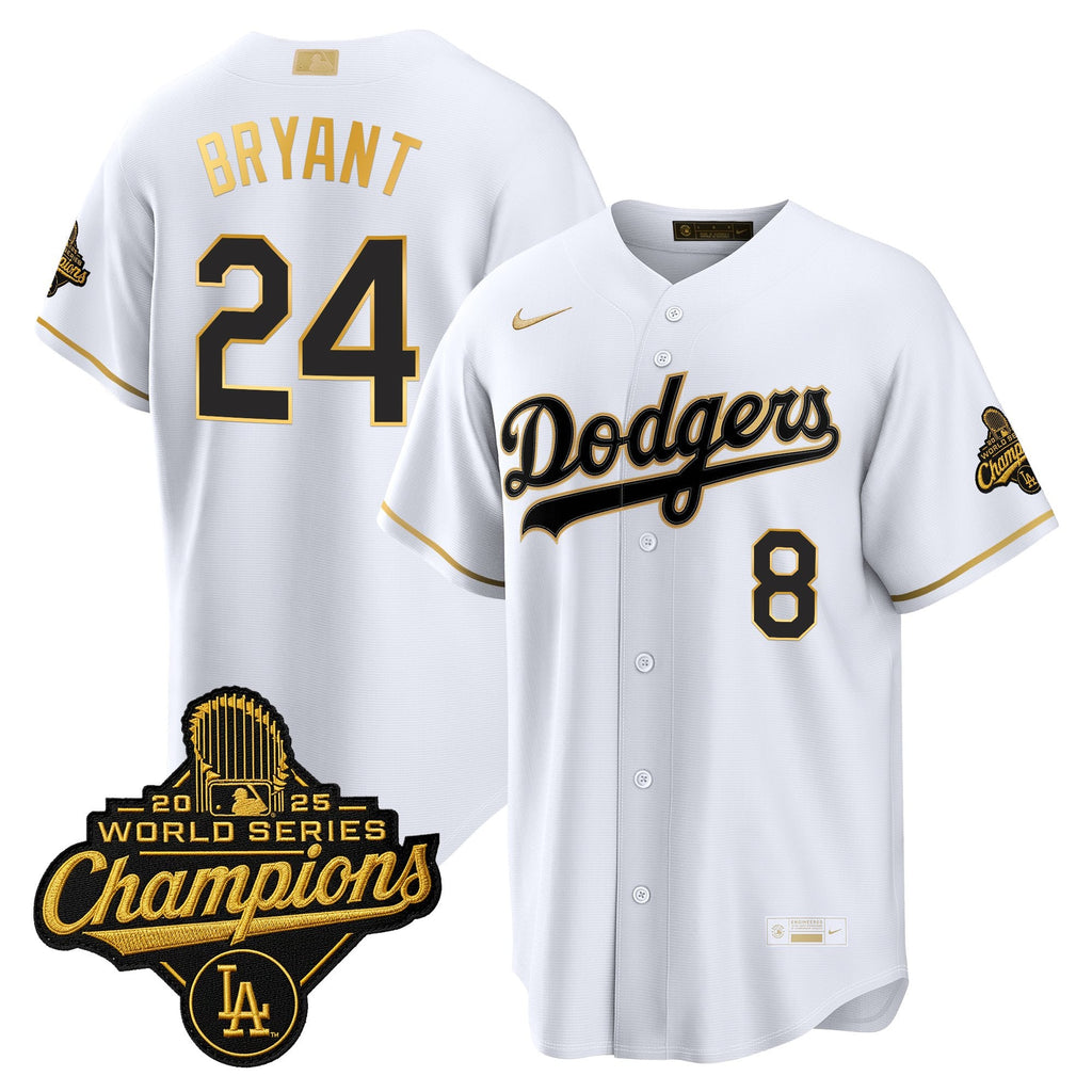 Men's Los Angeles Dodgers "Gold Collection" Premier Limited Jersey - All Stitched