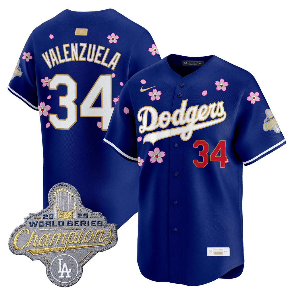 Men's Los Angeles Dodgers "Tokyo Series x Gold Collection" Vapor Premier Limited Jersey - All Stitched