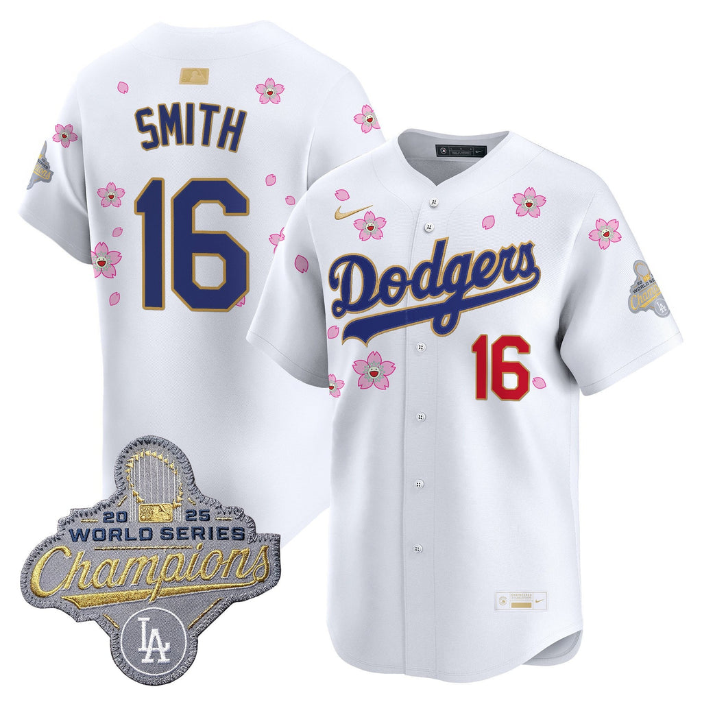 Men's Los Angeles Dodgers "Tokyo Series x Gold Collection" Vapor Premier Limited Jersey - All Stitched