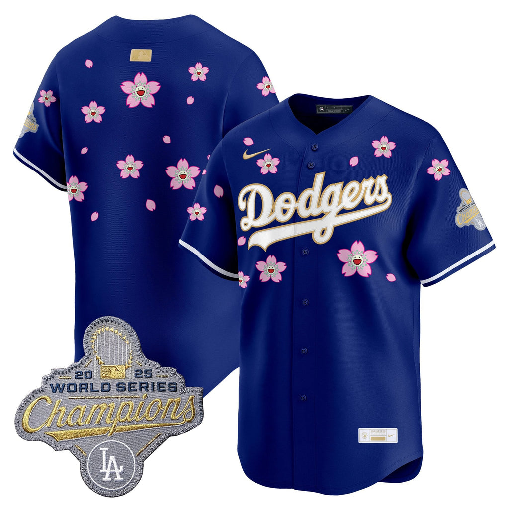 Men's Los Angeles Dodgers "Tokyo Series x Gold Collection" Vapor Premier Limited Jersey - All Stitched