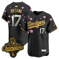 Men's Los Angeles Dodgers "Tokyo Series x Gold Collection" Vapor Premier Limited Jersey - All Stitched