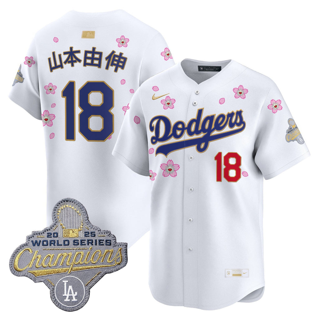 Men's Los Angeles Dodgers "Tokyo Series x Gold Collection" Vapor Premier Limited Jersey - All Stitched
