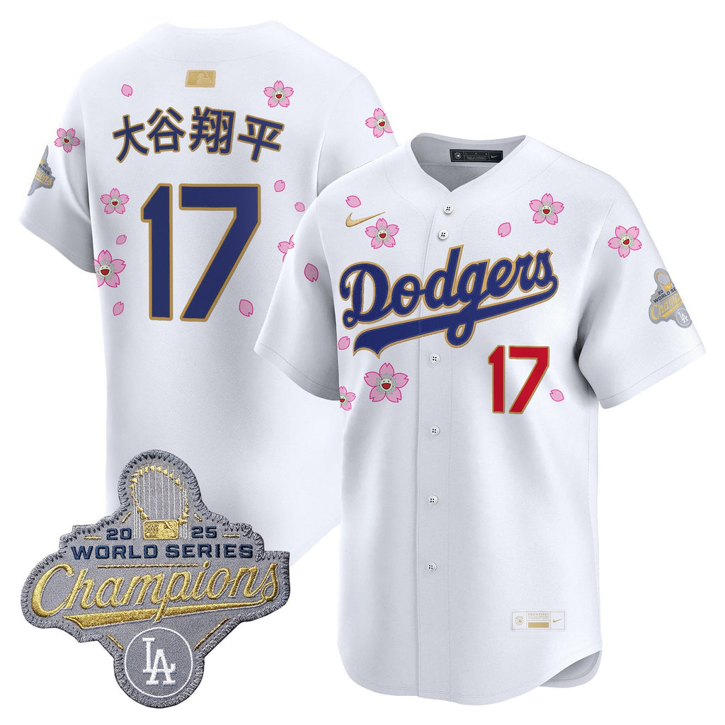 Men's Los Angeles Dodgers "Tokyo Series x Gold Collection" Vapor Premier Limited Jersey - All Stitched