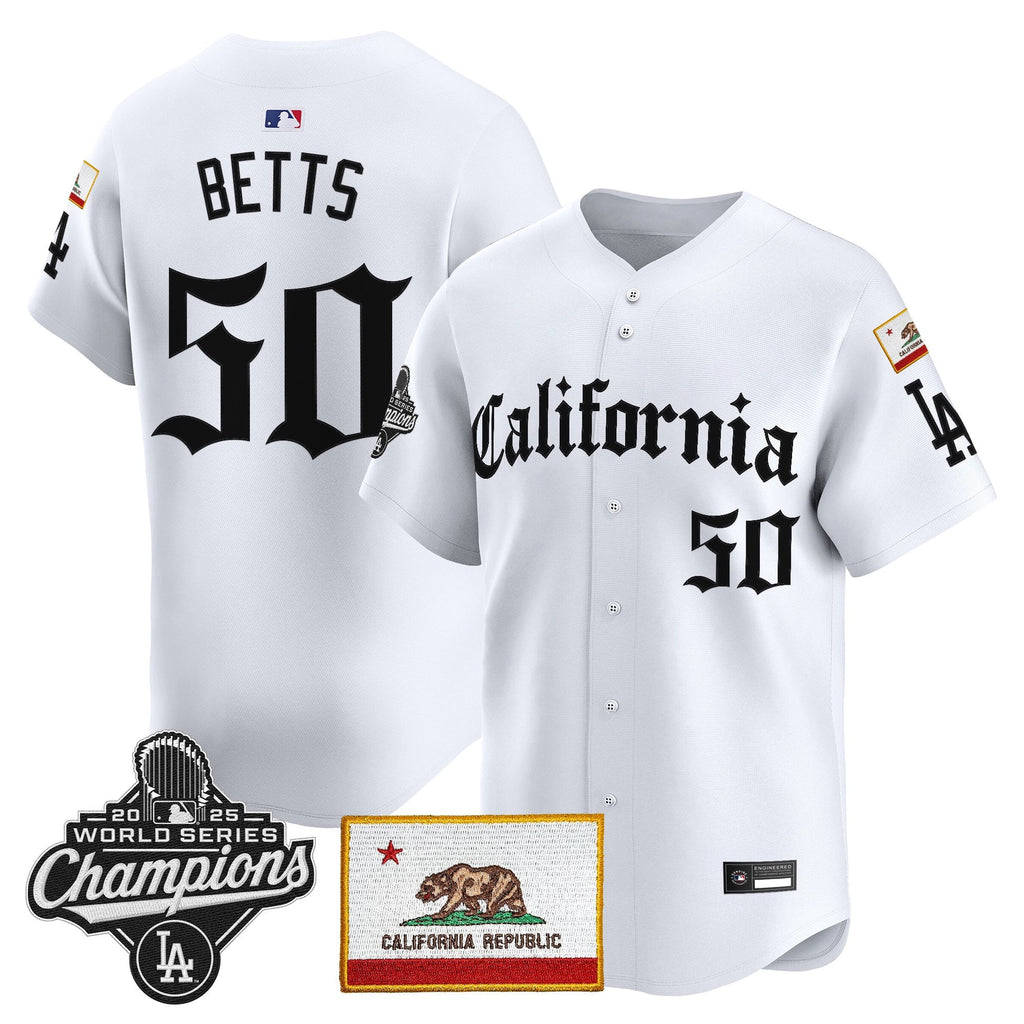 Men's Los Angeles Dodgers "California Gothic Edition" Vapor Premier Limited Jersey - All Stitched
