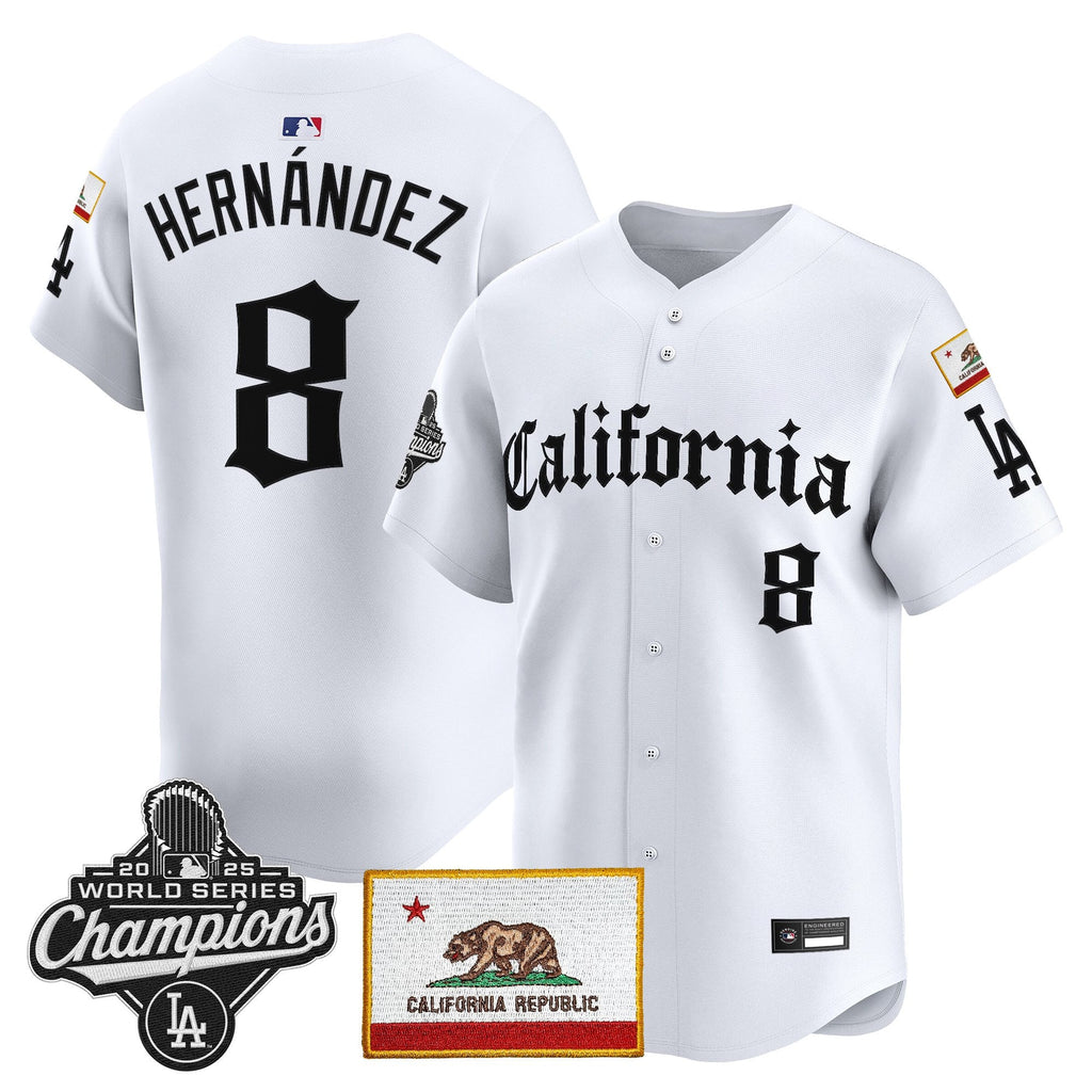 Men's Los Angeles Dodgers "California Gothic Edition" Vapor Premier Limited Jersey - All Stitched