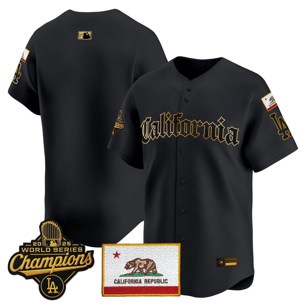 Men's Los Angeles Dodgers "California Gothic Edition" Vapor Premier Limited Jersey - All Stitched