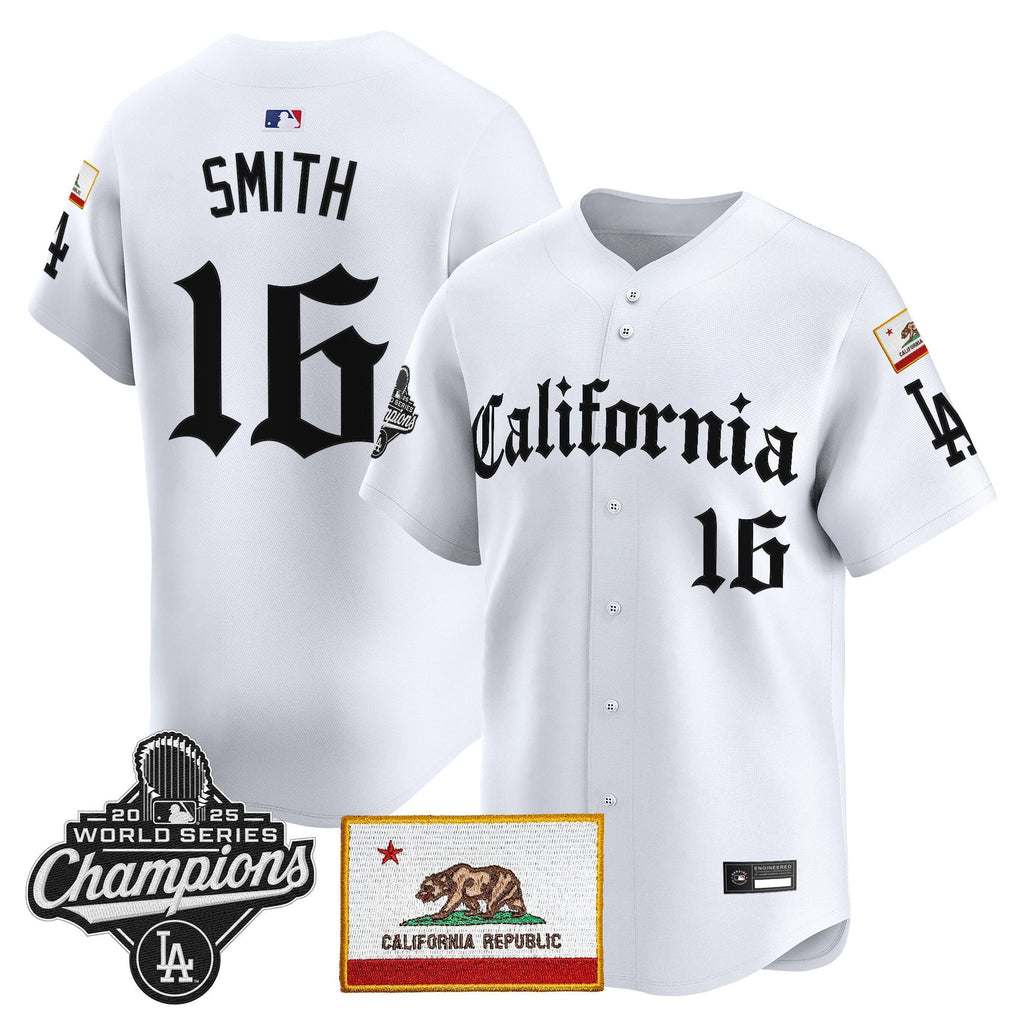 Men's Los Angeles Dodgers "California Gothic Edition" Vapor Premier Limited Jersey - All Stitched