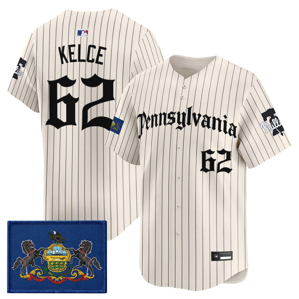 Men's Phillies 'Pennsylvania Gothic Edition' Vapor Premier Limited Jersey - All Stitched