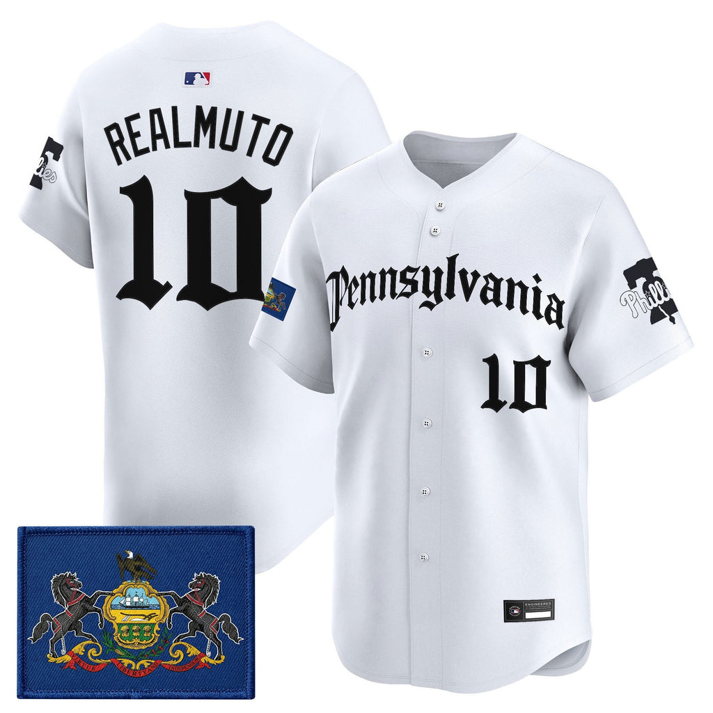 Men's Phillies 'Pennsylvania Gothic Edition' Vapor Premier Limited Jersey - All Stitched