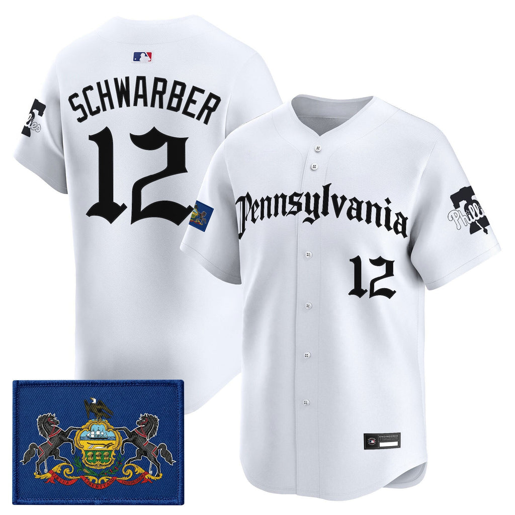 Men's Phillies 'Pennsylvania Gothic Edition' Vapor Premier Limited Jersey - All Stitched