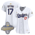 Women's Los Angeles Dodgers "Gold Collection" Premier Limited Jersey - All Stitched