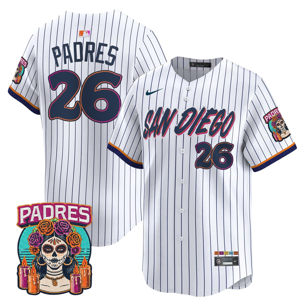 Men's San Diego Padres 2026 City Connect Vapor Premier Limited Jersey - All Stitched