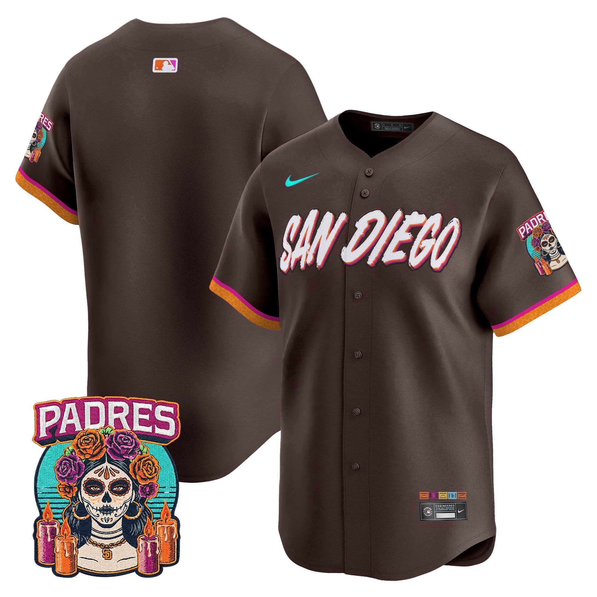 Men's San Diego Padres 2026 City Connect Vapor Premier Limited Jersey - All Stitched