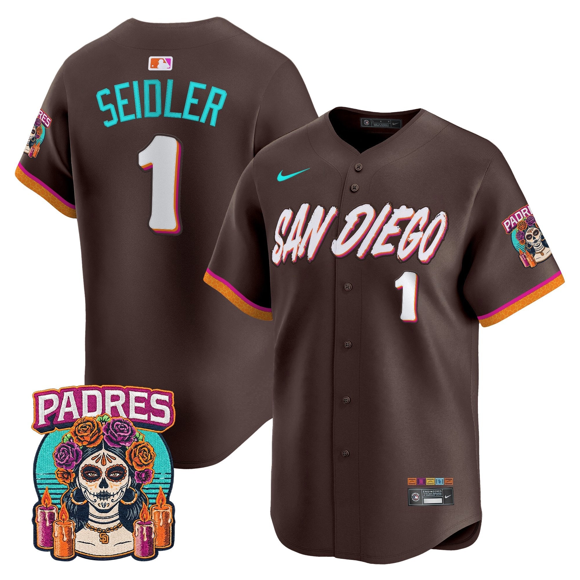 Men's San Diego Padres 2026 City Connect Vapor Premier Limited Jersey - All Stitched