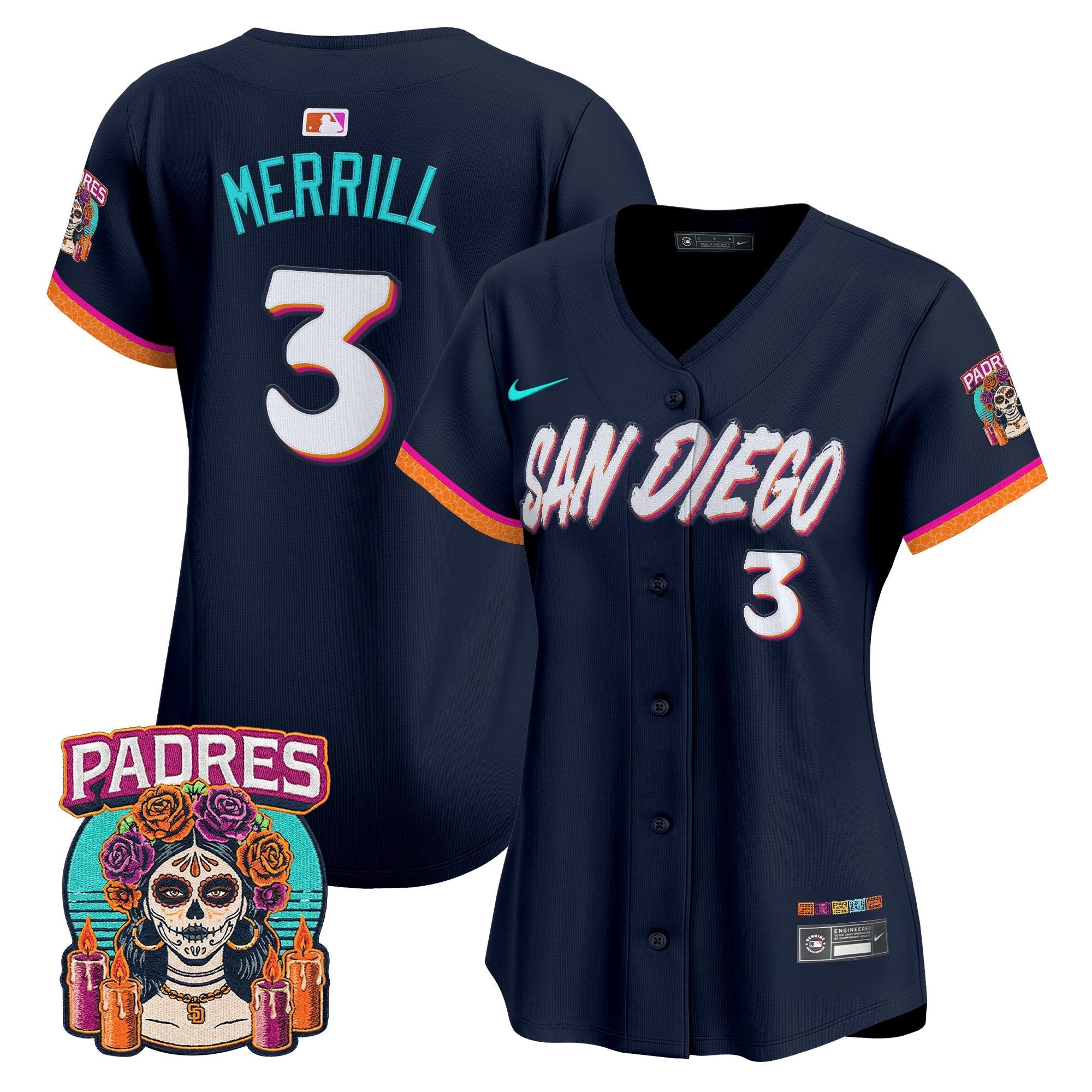 Women's San Diego Padres 2026 City Connect Vapor Premier Limited Jersey - All Stitched