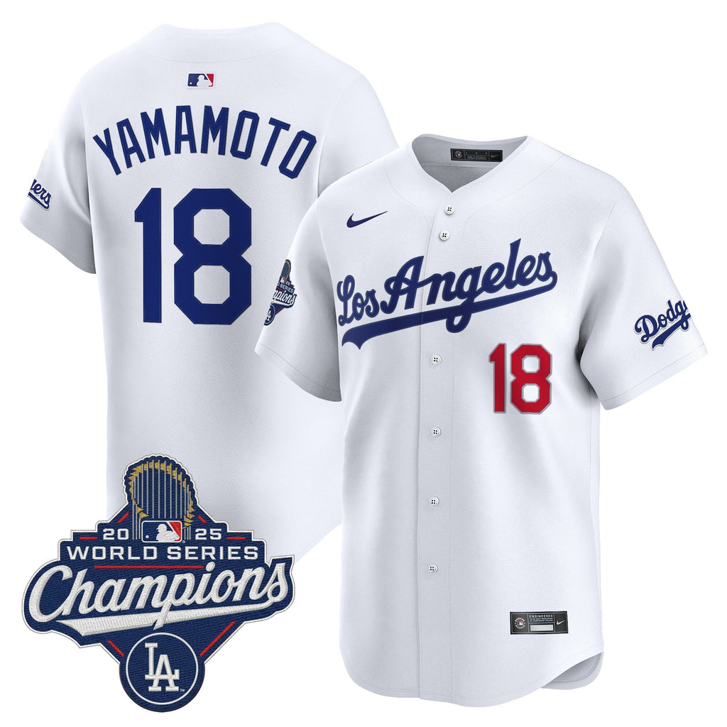 Men's Dodgers 2026 Vapor Premier Limited Jersey - World Series Champions Edition - All Stitched