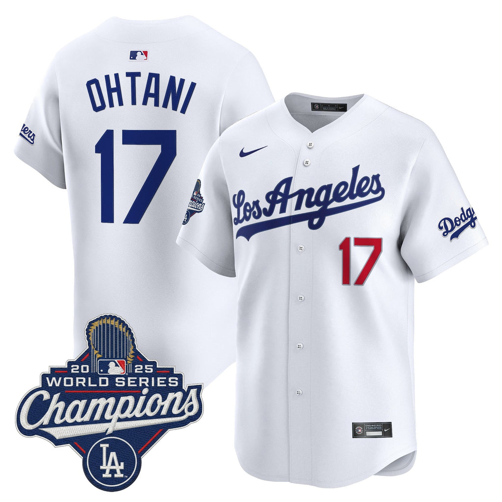Men's Dodgers 2026 Vapor Premier Limited Jersey - World Series Champions Edition - All Stitched
