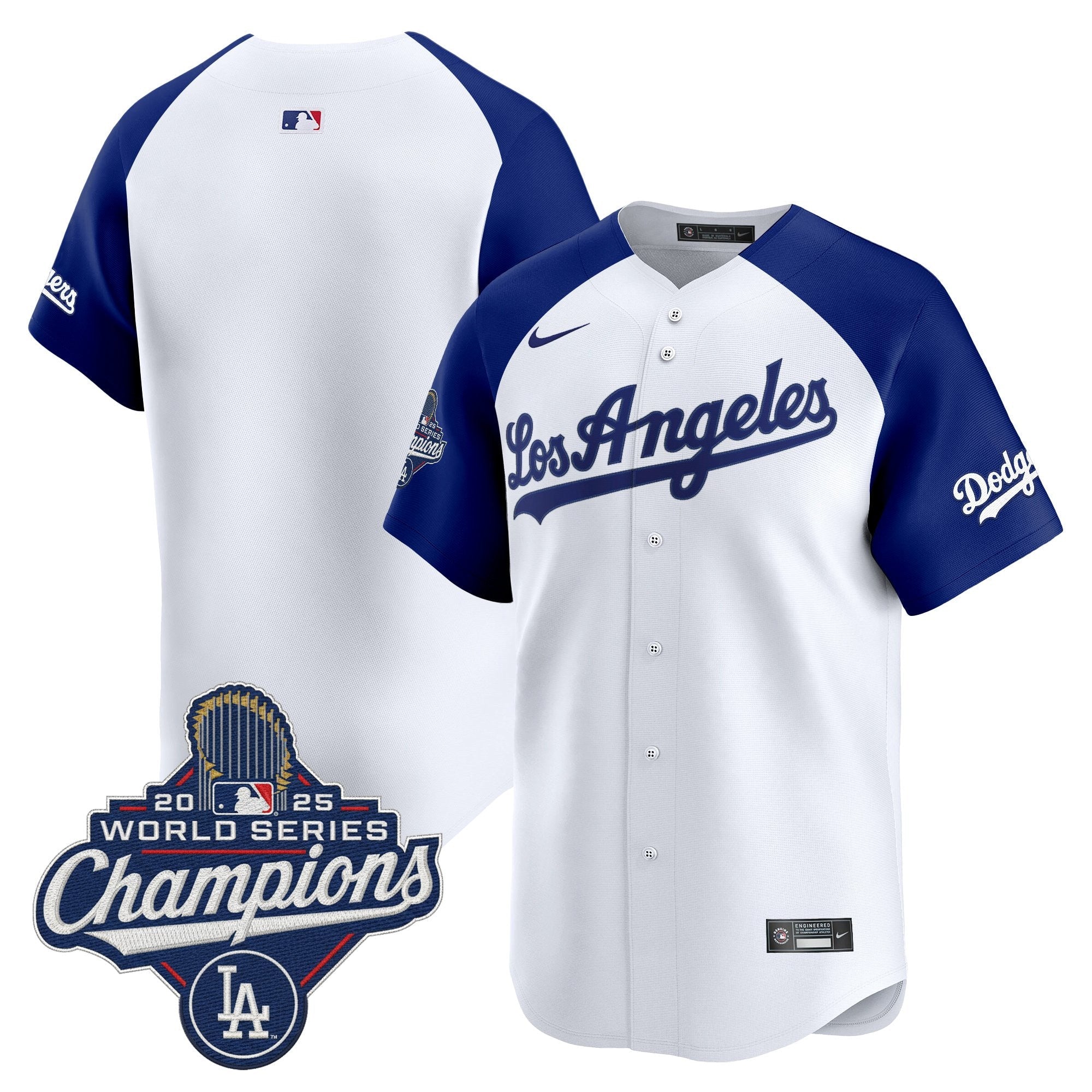 Men's Dodgers 2026 Vapor Premier Limited Jersey - World Series Champions Edition - All Stitched